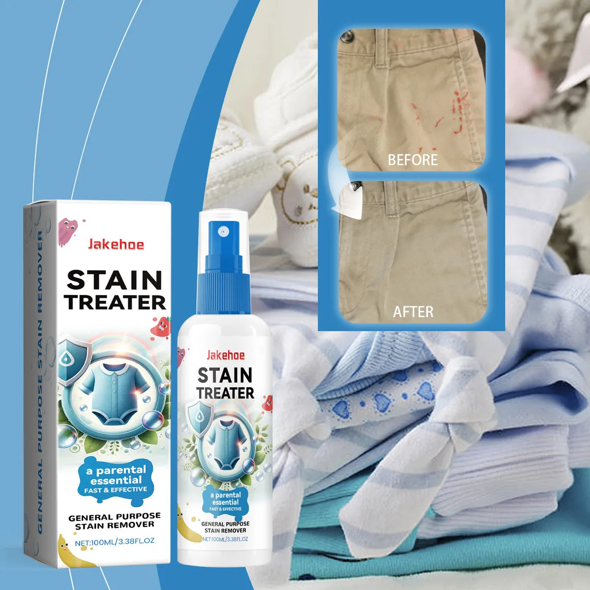 SpotAway™ Instant Stain Remover Spray For All Stains (120 ml)